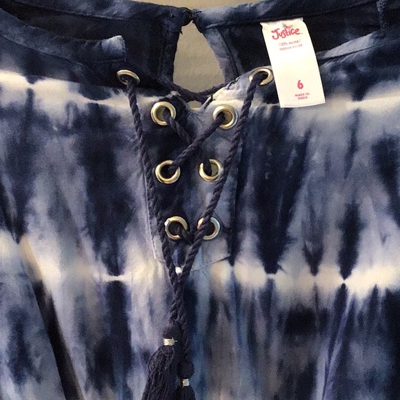 Justice Tie Dye Romper - Picture 3 of 7